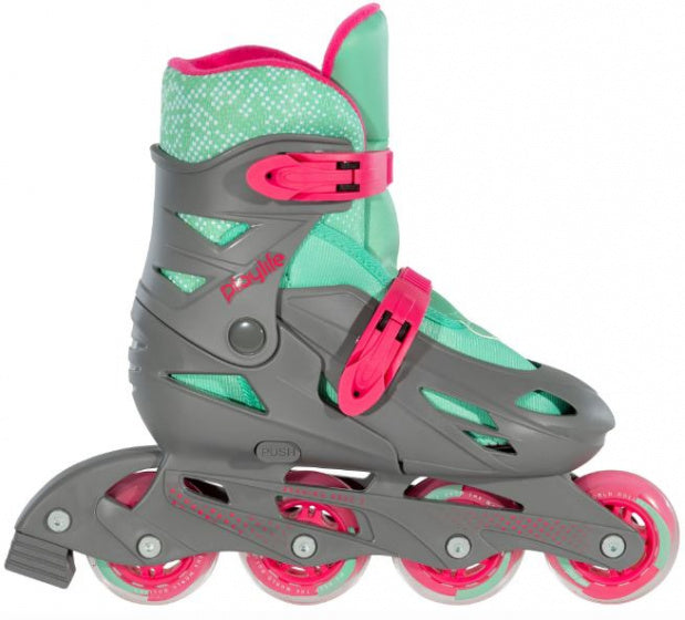 Afbeelding laden in galerijviewer, Playlife Inline skates Riddler hardboot 82A grijs maat 35-38