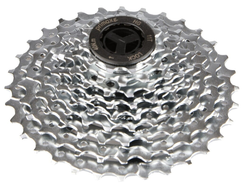 Afbeelding laden in galerijviewer, Primax e cassette 9 speed 11-32t zilver in doosje