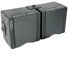 Afbeelding laden in galerijviewer, Enzo proaqa kopp swd opbouw stopcontact ra dubbel horizontaal - 4628420