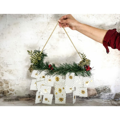 Afbeelding laden in galerijviewer, Decoratie diy kerstboom metaal zwart 55 cm | 24 stuks