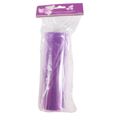 Afbeelding laden in galerijviewer, Organza op rol paars 15 cm x 10 m | 24 stuks