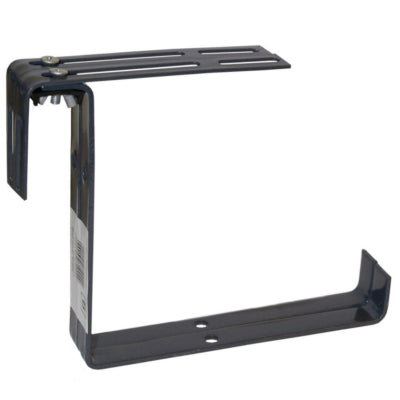 Afbeelding laden in galerijviewer, Geli bloembakbeugels grijs 20 cm set van 2 | 10 stuks