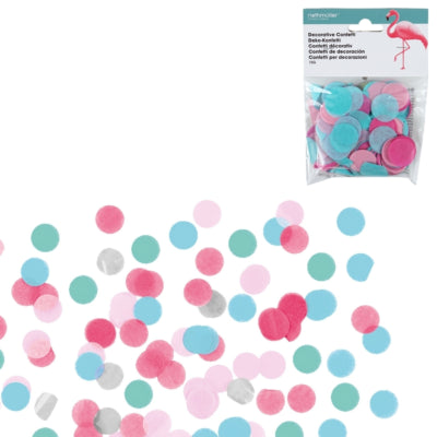Afbeelding laden in galerijviewer, Amscan confetti flamingo 15 gr | 48 stuks