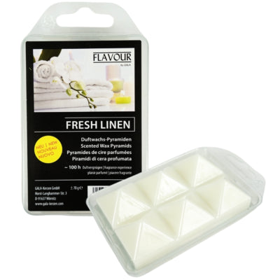 Afbeelding laden in galerijviewer, Gala waxmelts pyramide fresh linen 6 stuks | 12 stuks