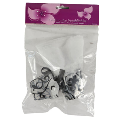 Afbeelding laden in galerijviewer, Geschenkverpakking zwart 5 cm set van 6 | 24 stuks
