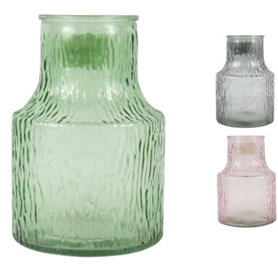 Afbeelding laden in galerijviewer, Vaas glas 20 cm 3 assorti | 12 stuks