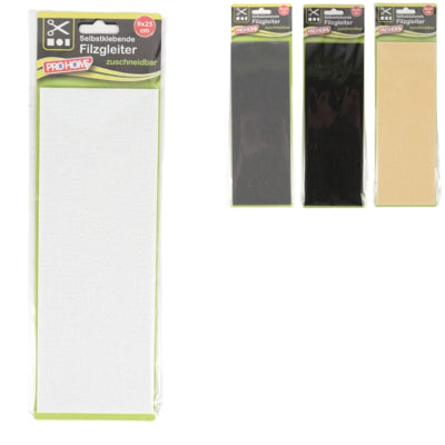 Afbeelding laden in galerijviewer, Pro home vilt zelfklevend 9 x 25 cm 4 assorti | 100 stuks