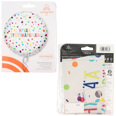 Afbeelding laden in galerijviewer, Amscan folie ballon confetti 43 cm | 100 stuks