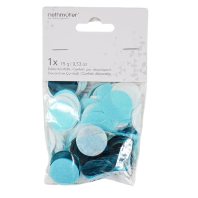 Afbeelding laden in galerijviewer, Amscan confetti blauw 15 gr | 30 stuks