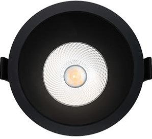 Afbeelding laden in galerijviewer, Enzo profolux led downlighter zwart reflector 6w 4000k dimbaar - led2470
