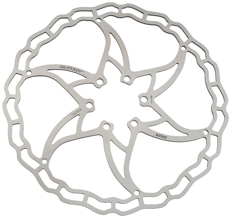 Afbeelding laden in galerijviewer, Quaxar iris ultra-lightweight 6-hole disc rotor