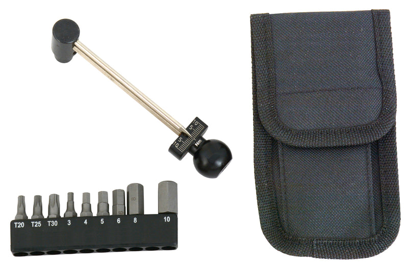 Afbeelding laden in galerijviewer, Radon comp mini torque wrench kit 1 4 1-10 nm incl. bits