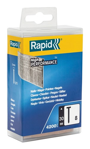 Afbeelding laden in galerijviewer, Rapid nr. 8 brads 30 mm, 4.200 stuks - 5000184 - 5000184