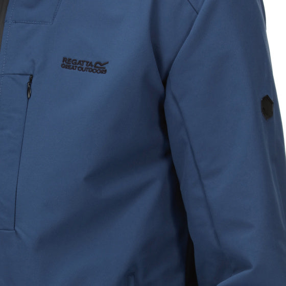 Afbeelding laden in galerijviewer, Regatta Overmoor softshelljas heren blauw maat 3XL