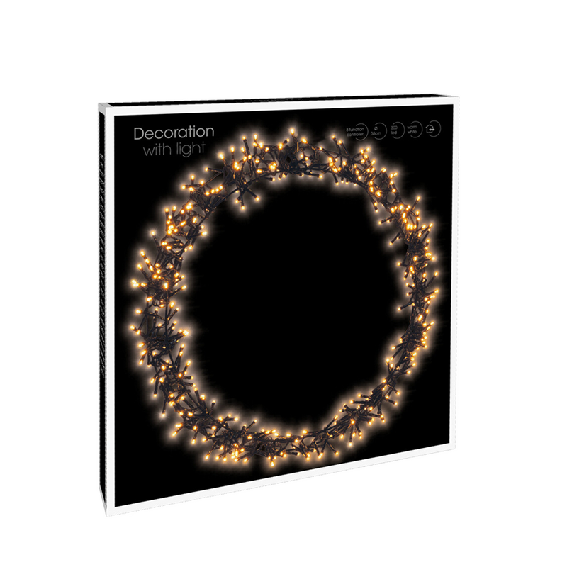 Afbeelding laden in galerijviewer, Ring led zwart 400 leds ø48cm