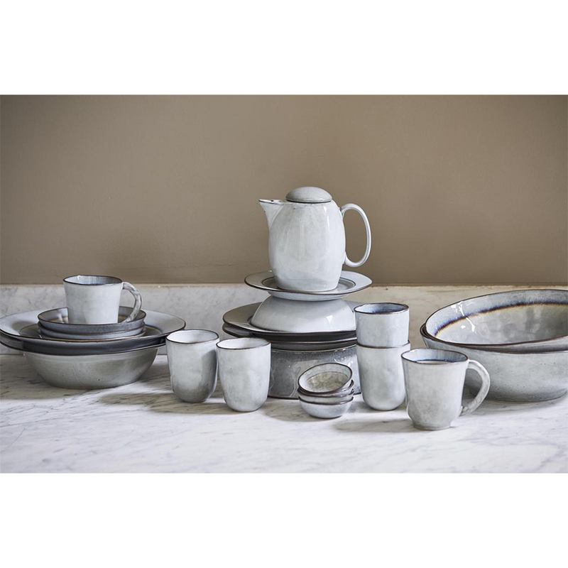 Afbeelding laden in galerijviewer, Riverdale schaal metz soft grey ø26cm