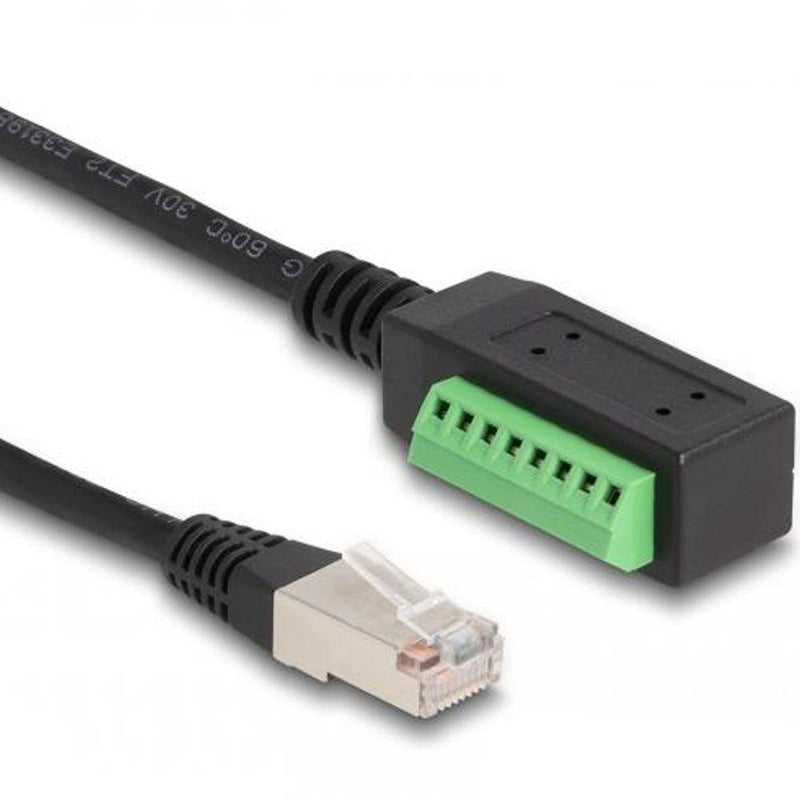 Afbeelding laden in galerijviewer, Adapter rj45 naar klemmenblok
