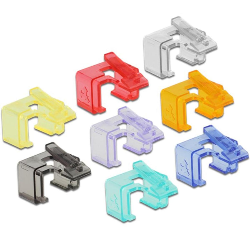 Afbeelding laden in galerijviewer, Delock rj45 repair clip starter set reserveonderdeel (16 clips)