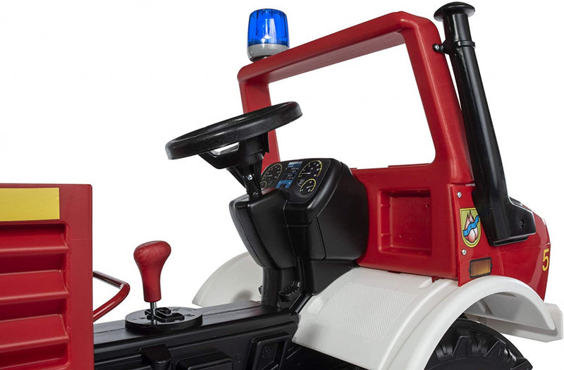 Afbeelding laden in galerijviewer, Rolly toys Trapvoertuig RollyUnimog Fire 118 x 81 x 54 rood