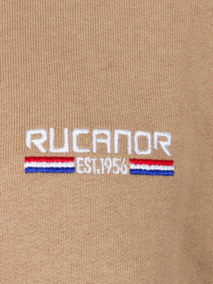 Afbeelding laden in galerijviewer, Rucanor Senna sweatpants cuff unbrushed heren beige maat XXL