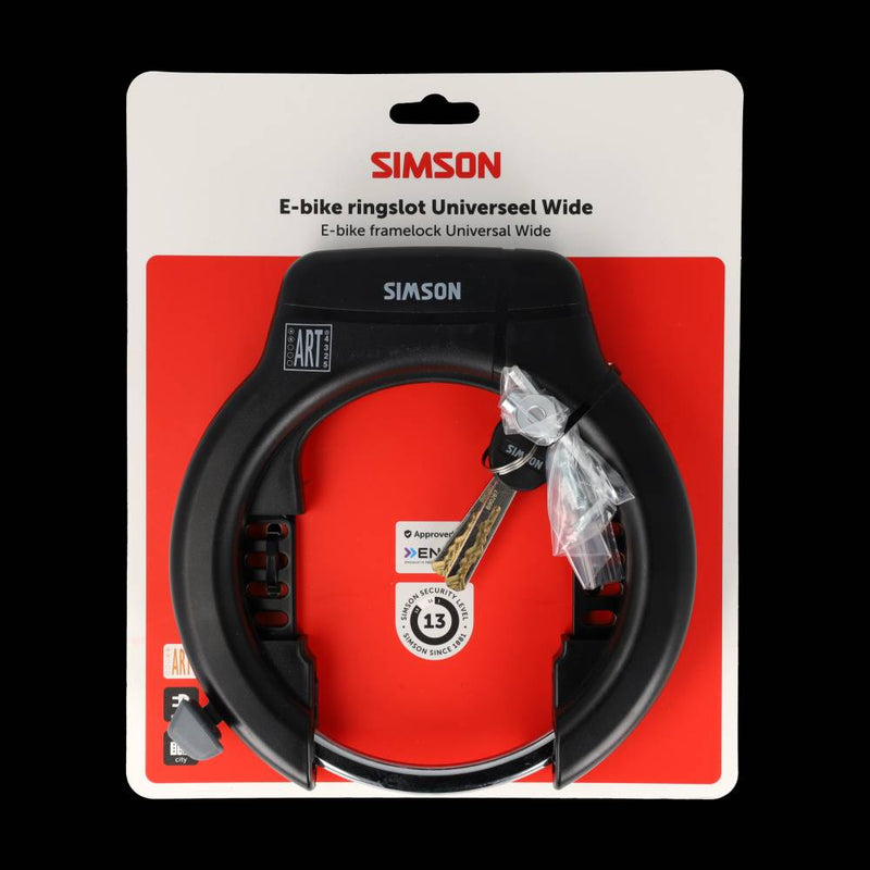 Afbeelding laden in galerijviewer, Simson ringslot wide 80mm art**