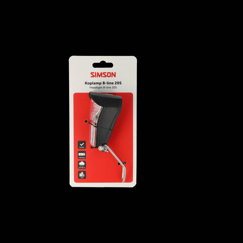 Afbeelding laden in galerijviewer, Simson koplamp aurora b-line 20s - batterij