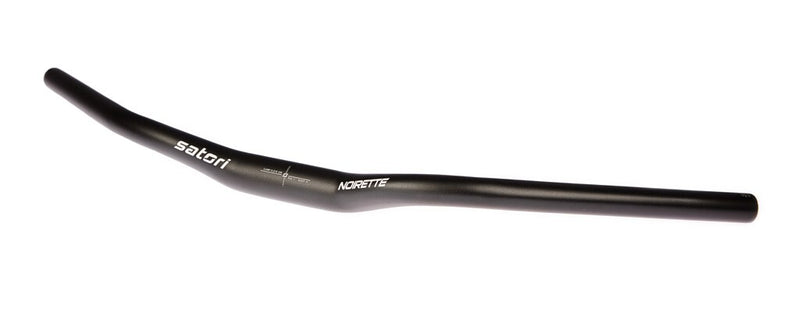 Afbeelding laden in galerijviewer, Stuurbocht Satori Noirette 31.8Mm Matzwart 630Mm (E-Bike)