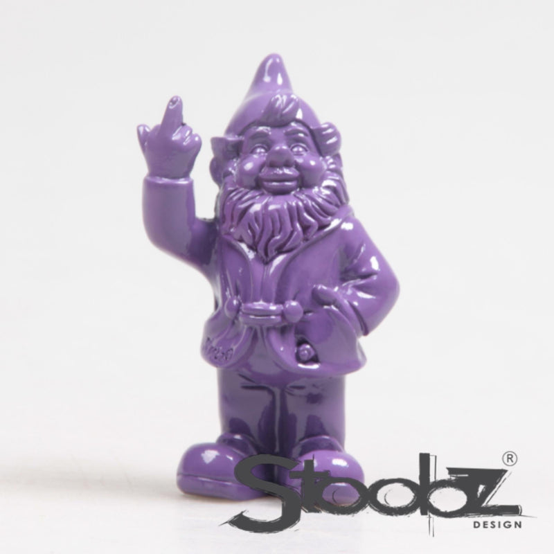 Afbeelding laden in galerijviewer, Stoobz design stoobz kabouter f*ck you paars 10cm