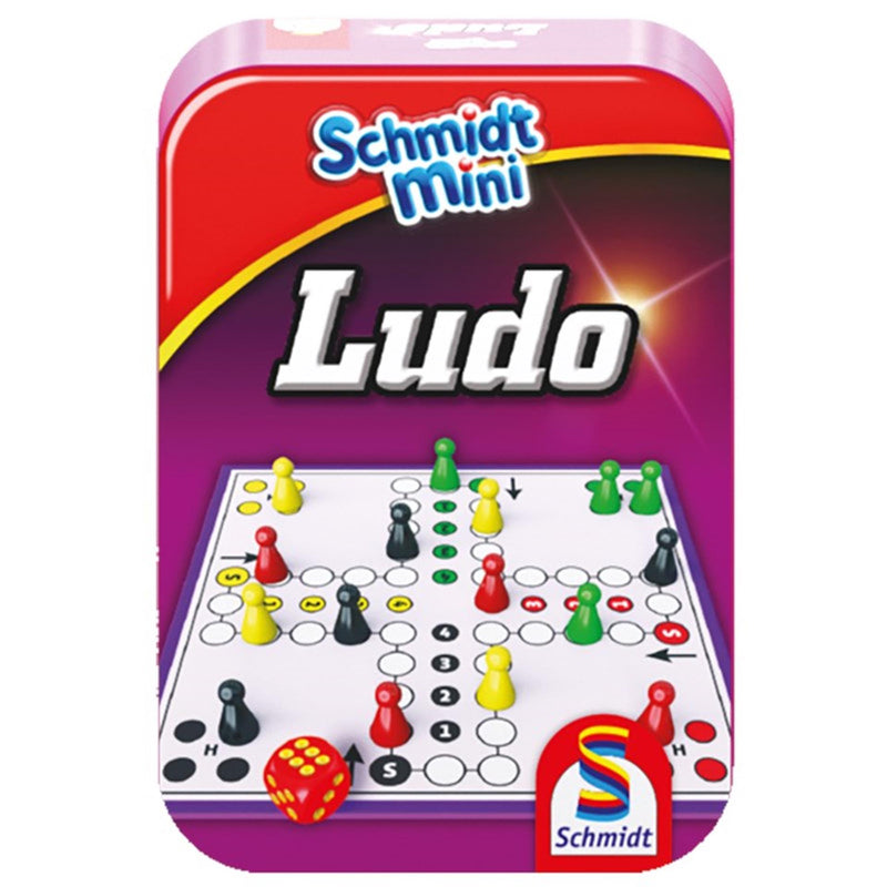 Afbeelding laden in galerijviewer, 999games schmidt ludo spel in blik