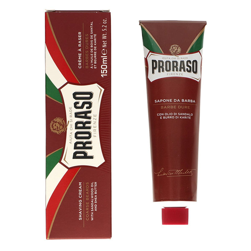 Afbeelding laden in galerijviewer, Proraso scheercrème sandelwood tube 150ml