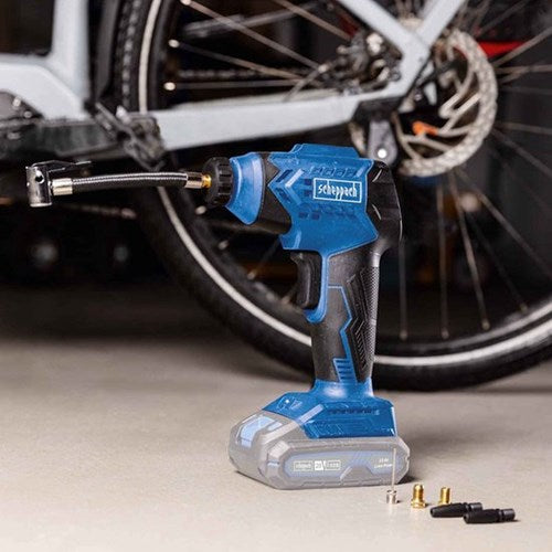 Afbeelding laden in galerijviewer, Scheppach accu handcompressor 20v c-ac20-x | zonder accu's en lader - 5909247900