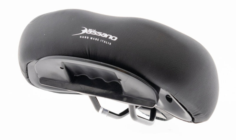 Afbeelding laden in galerijviewer, Selle bassano selle bassano zadel volare supr xxl zw heavy rider sil ready