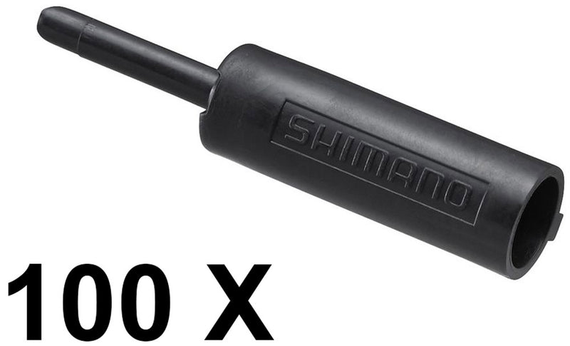 Afbeelding laden in galerijviewer, Shimano outer casing cap with short tongue (100 pieces)