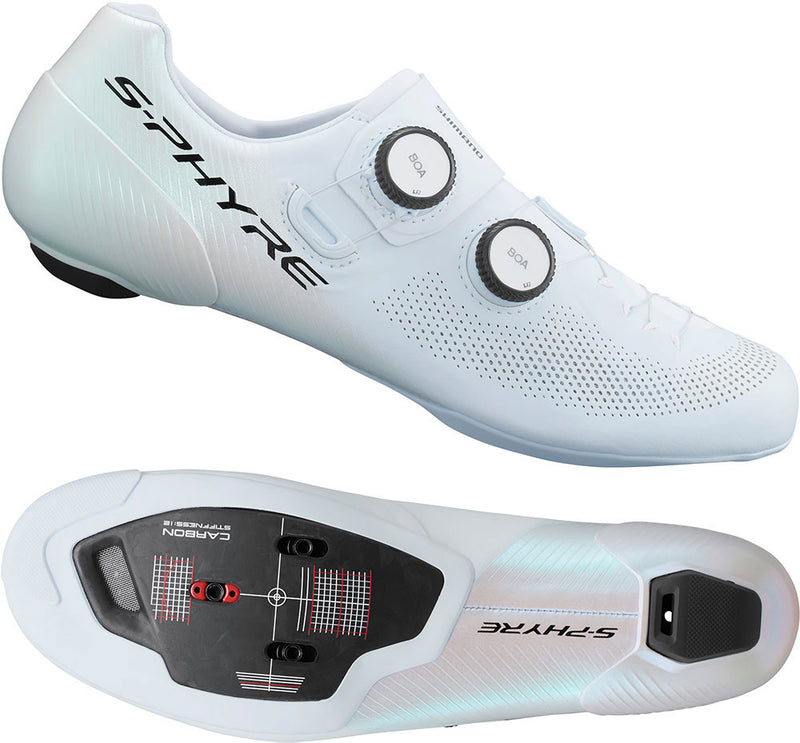 Afbeelding laden in galerijviewer, Shimano sh-rc903 s-phyre white - road bike shoes