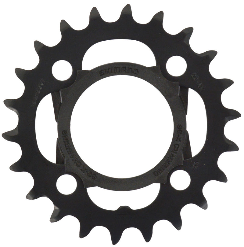 Afbeelding laden in galerijviewer, Shimano kettingblad alivio fc-m4000 fc-m4050 9 speed - 36 tands (ac) - zwart