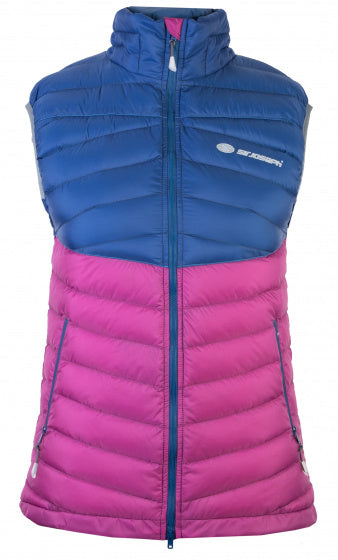 Afbeelding laden in galerijviewer, Sir joseph Bodywarmer Atol dames polyester blauw roze mt XL