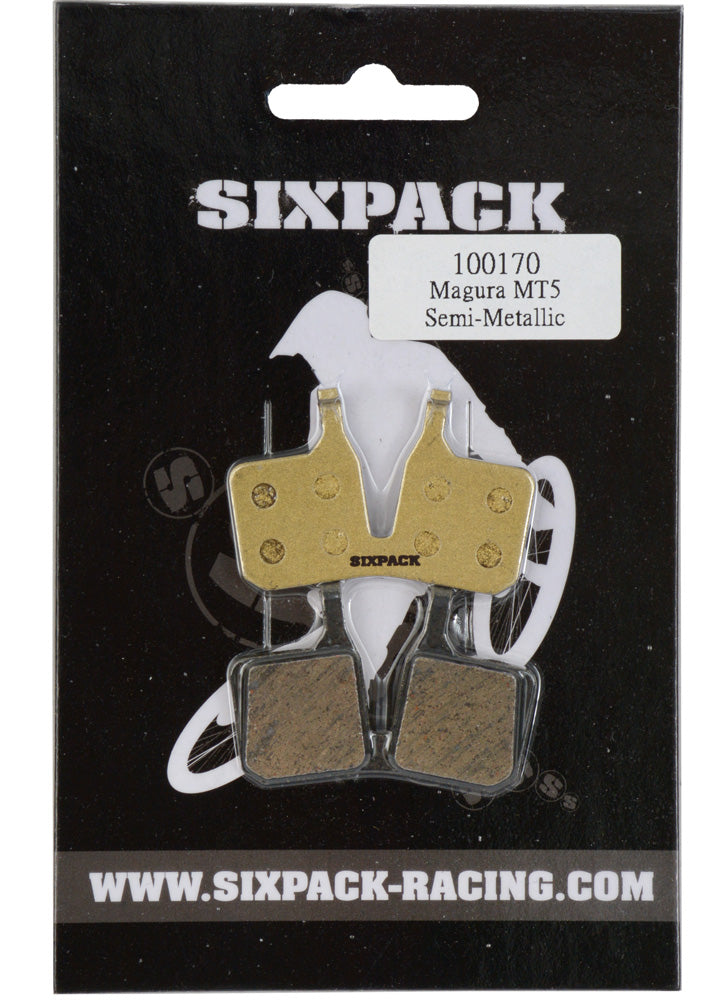 Afbeelding laden in galerijviewer, Sixpack racing semi metallic disc brake pads for magura mt5