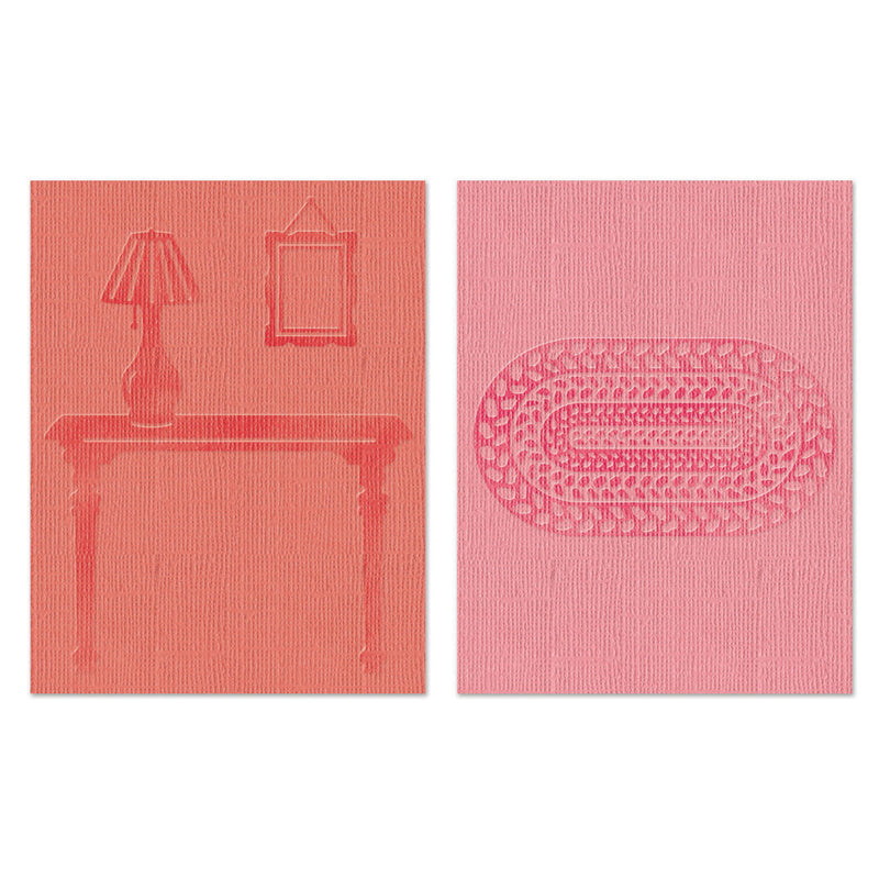 Afbeelding laden in galerijviewer, Sizzix • 3d textured impressions embossing sjabloon foyer