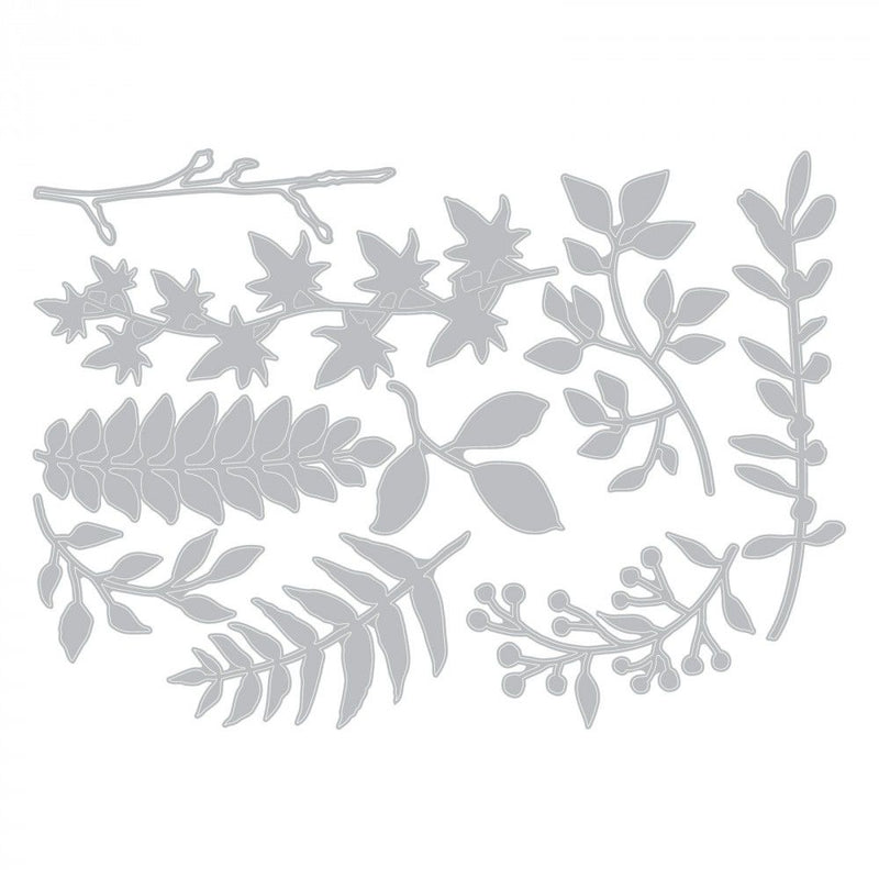 Afbeelding laden in galerijviewer, Sizzix • tim holtz thinlits die set garden greens