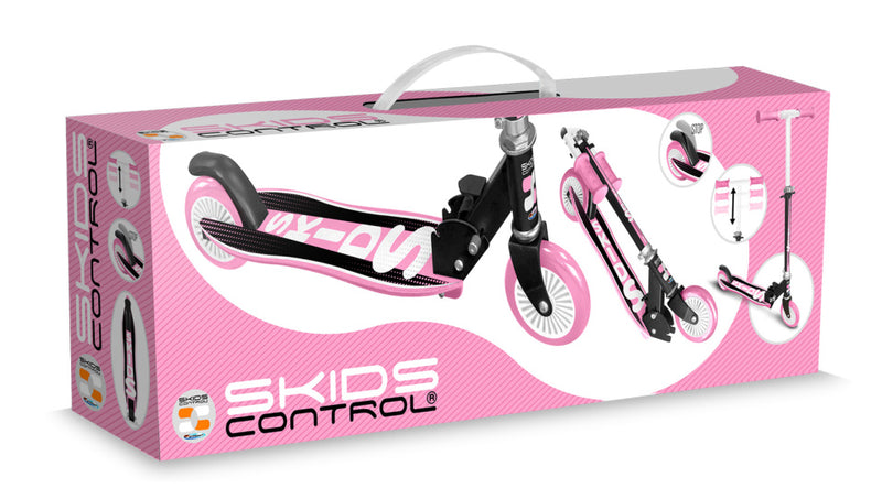 Afbeelding laden in galerijviewer, Skids control Vouwstep voetrem junior roze zwart