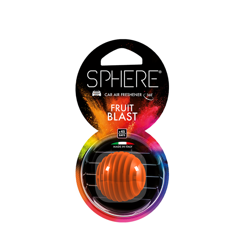 Afbeelding laden in galerijviewer, Sphere car air freshener fruit blast