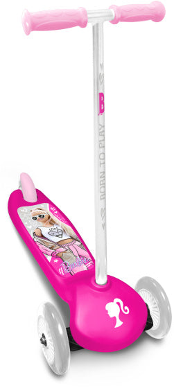 Afbeelding laden in galerijviewer, Mattel 3-wiel kinderstep meisjes voetrem roze