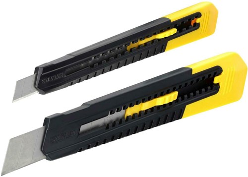 Afbeelding laden in galerijviewer, Stanley handgereedschap combipack afbreekmessenset | 9mm + 18mm - stht10202-0