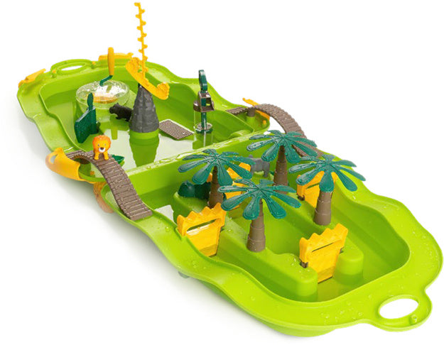 Afbeelding laden in galerijviewer, Starplay jungle water fun speelgoedkoffer groen 18-delig