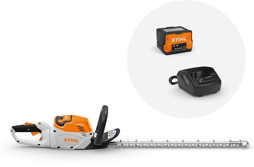 Afbeelding laden in galerijviewer, Stihl hsa 60 set | accu heggenschaar 36v 60 cm (1x ak 10 2.0ah accu + al 101 lader) - ha060113540
