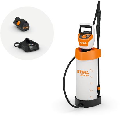 Afbeelding laden in galerijviewer, Stihl sga 30 | accudrukspuit 10,8v 5 l (1x as 2 2.6ah accu + al 1 lader) - sa090117010