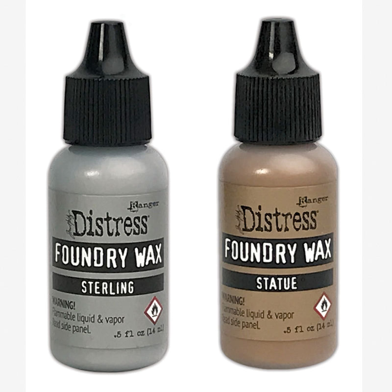 Afbeelding laden in galerijviewer, Ranger ink ranger • distress foundry wax kit 2 sterling statue