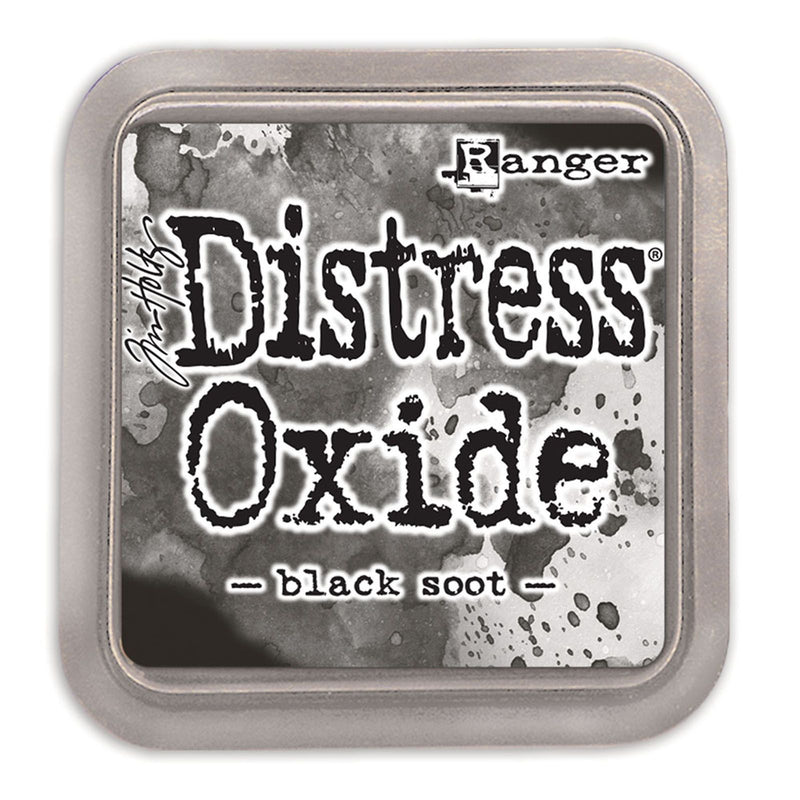 Afbeelding laden in galerijviewer, Ranger ink ranger • tim holtz distress oxide ink pad black soot