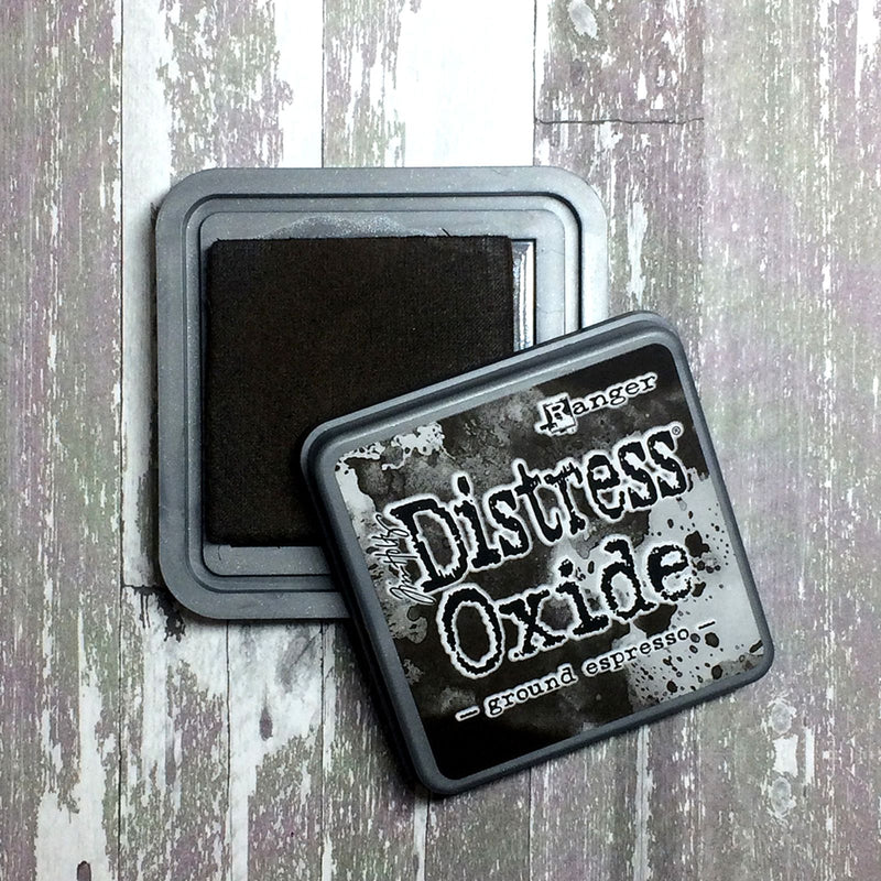 Afbeelding laden in galerijviewer, Ranger ink ranger • tim holtz distress oxide ink pad ground espresso