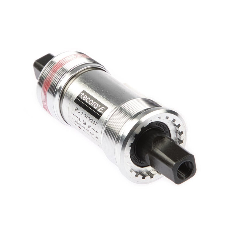 Afbeelding laden in galerijviewer, trapas E 119 mm BSA staal aluminium zilver